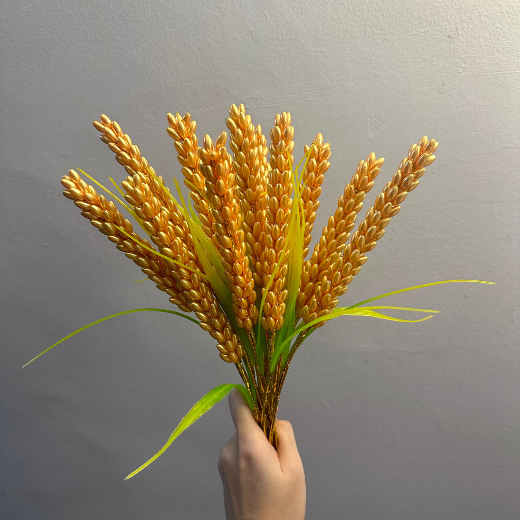 Acrylic Flower Stalk-PADDY|亚克力手作花(一支黄金麦穗) - Image 4