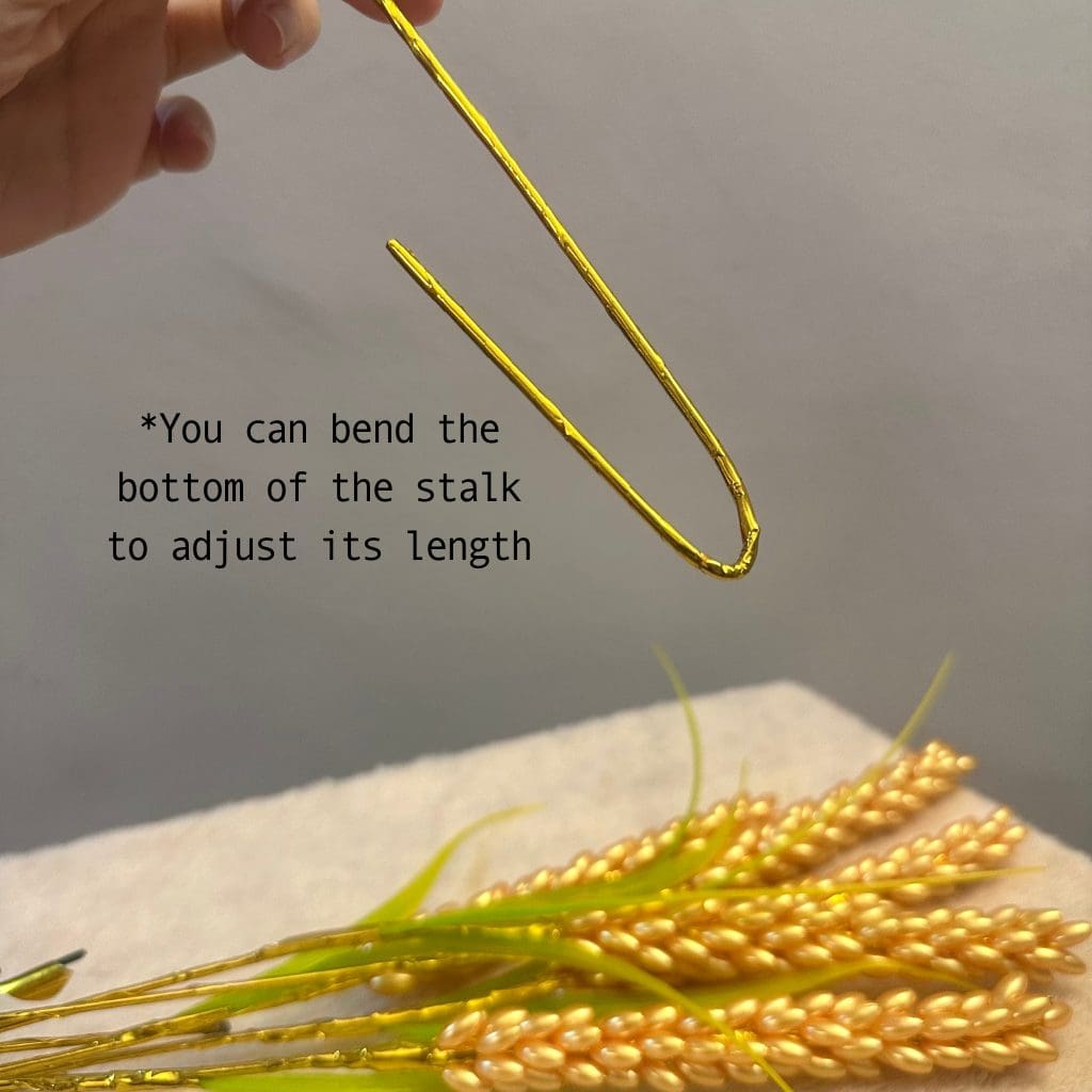 Acrylic Flower Stalk-PADDY|亚克力手作花(一支黄金麦穗) - Image 7