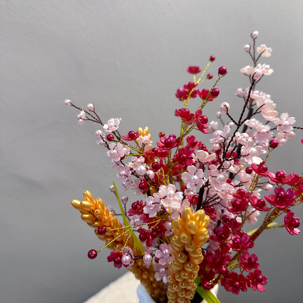 Acrylic Flower Stalk-PADDY|亚克力手作花(一支黄金麦穗) - Image 8