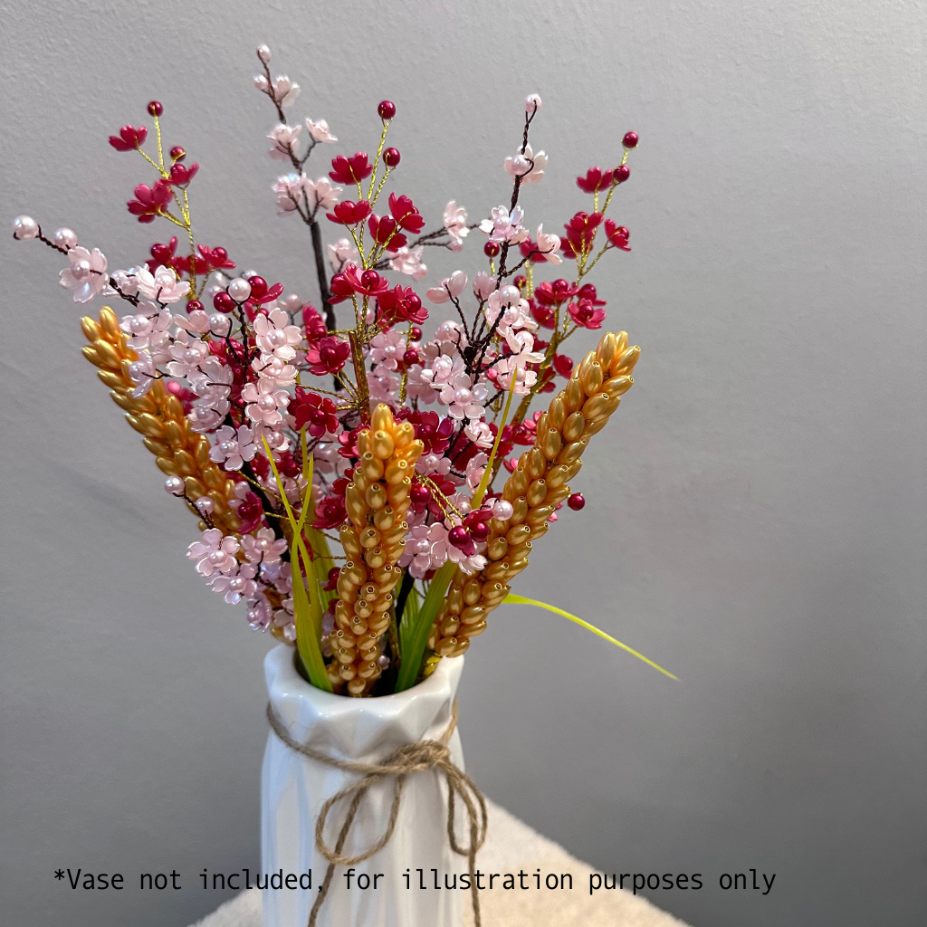 Acrylic Flower Stalk-PADDY|亚克力手作花(一支黄金麦穗) - Image 9