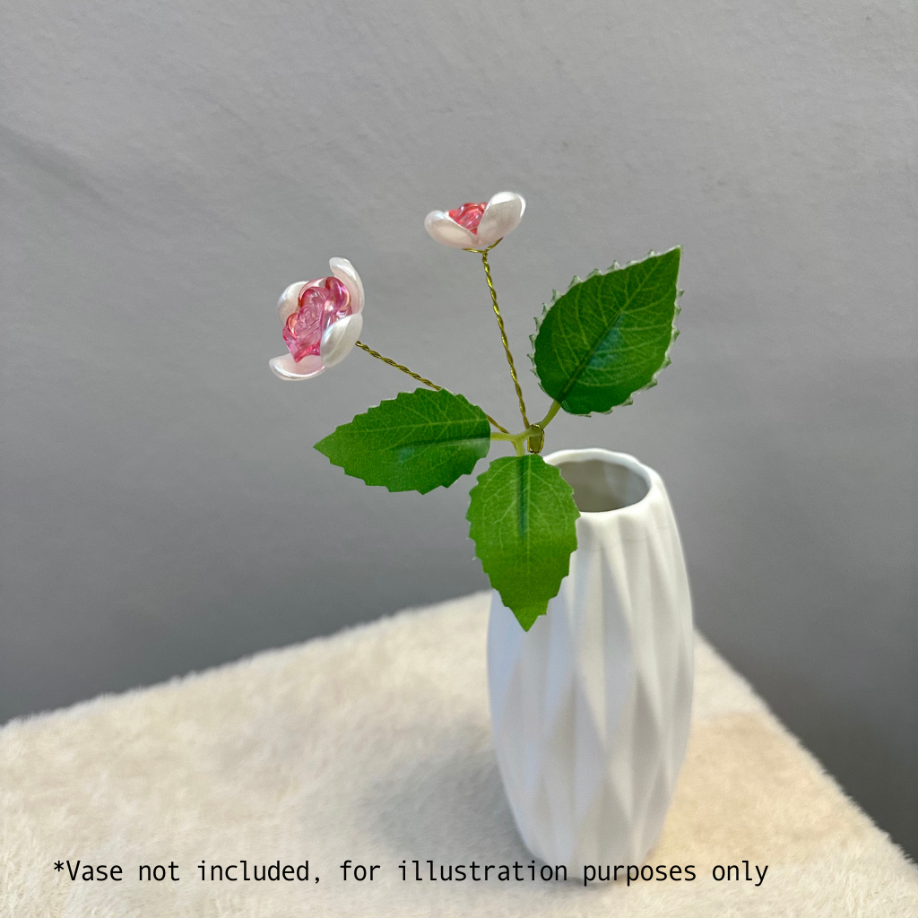 Acrylic Flower Stalk-SMALL ROSES|亚克力手作花(一支小玫瑰) - Image 7