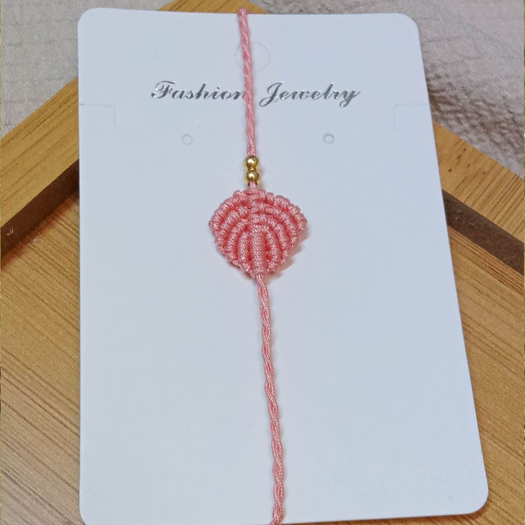 Pink Leaf Bracelet
