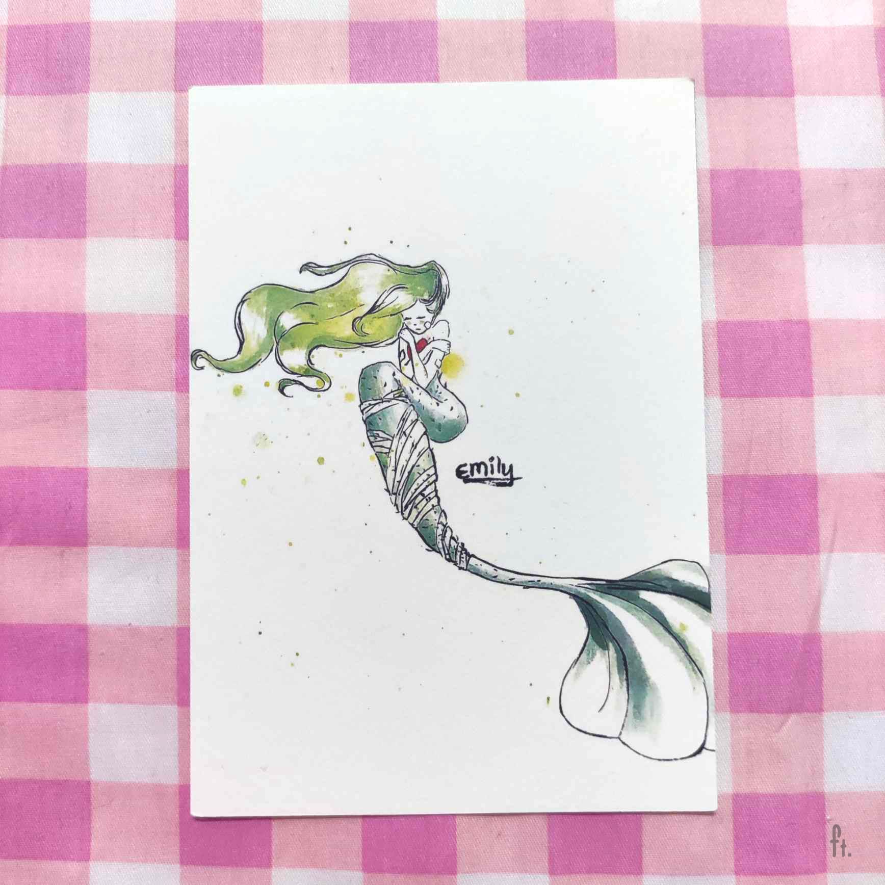 Mermaid Artcard - Image 4