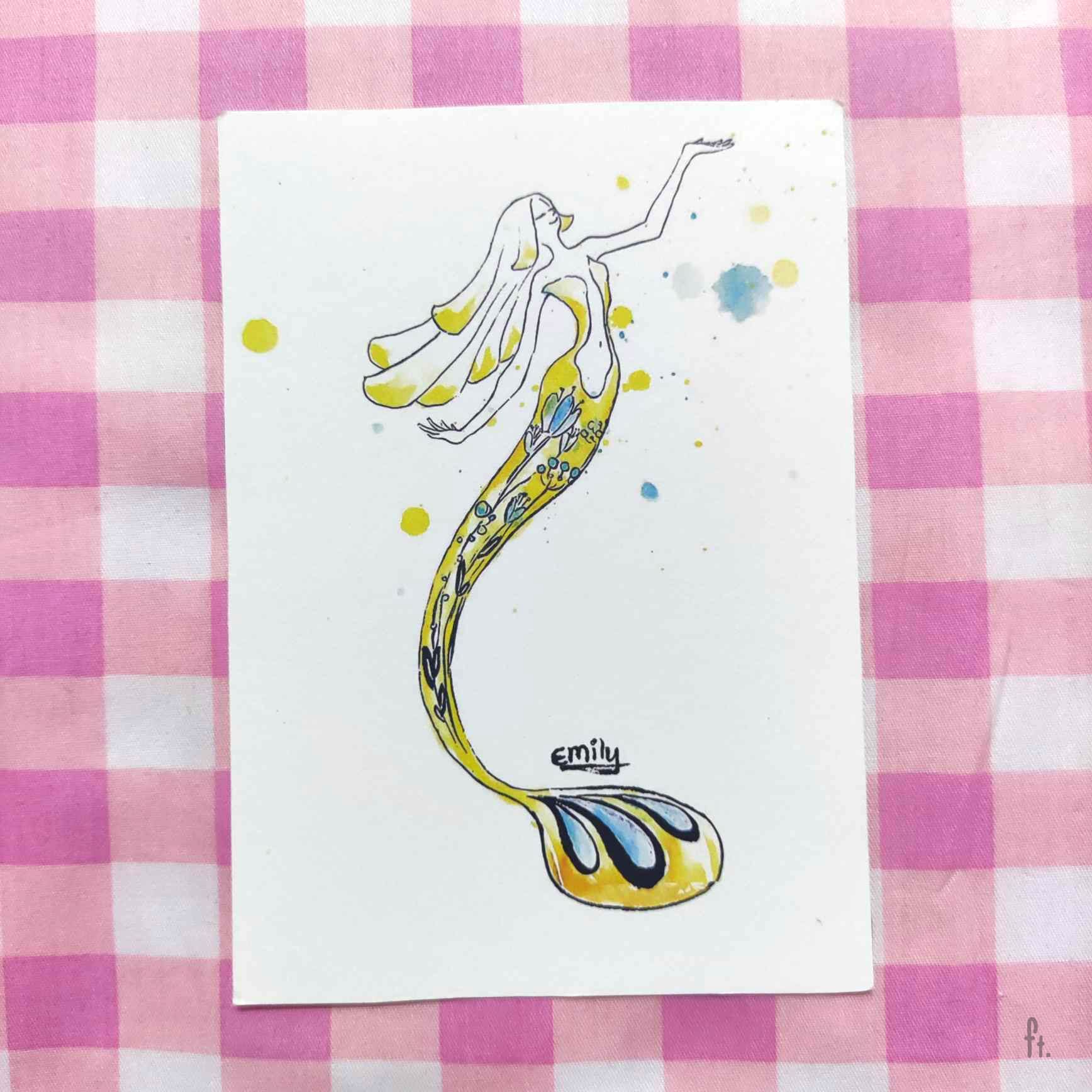 Mermaid Artcard - Image 5