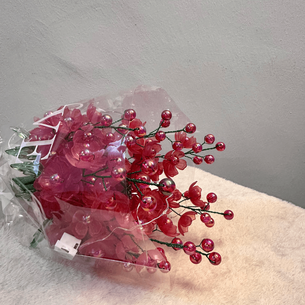 Acrylic Flower Bouquet-POINCIANA RED|亚克力花束(红色凤凰花) - Image 5