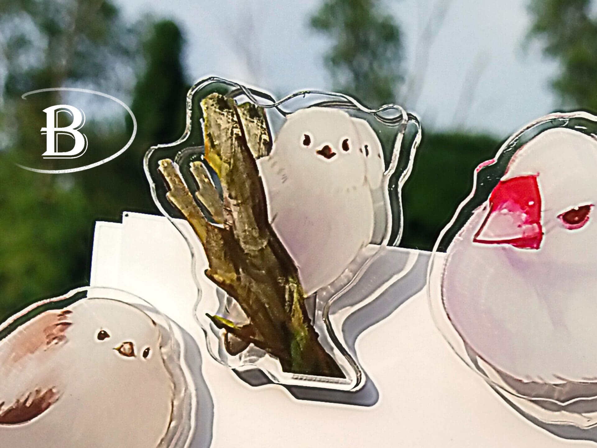 Round Lucky Bird PP CLIP - Image 3