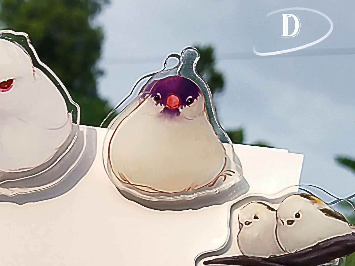 Round Lucky Bird PP CLIP - Image 5