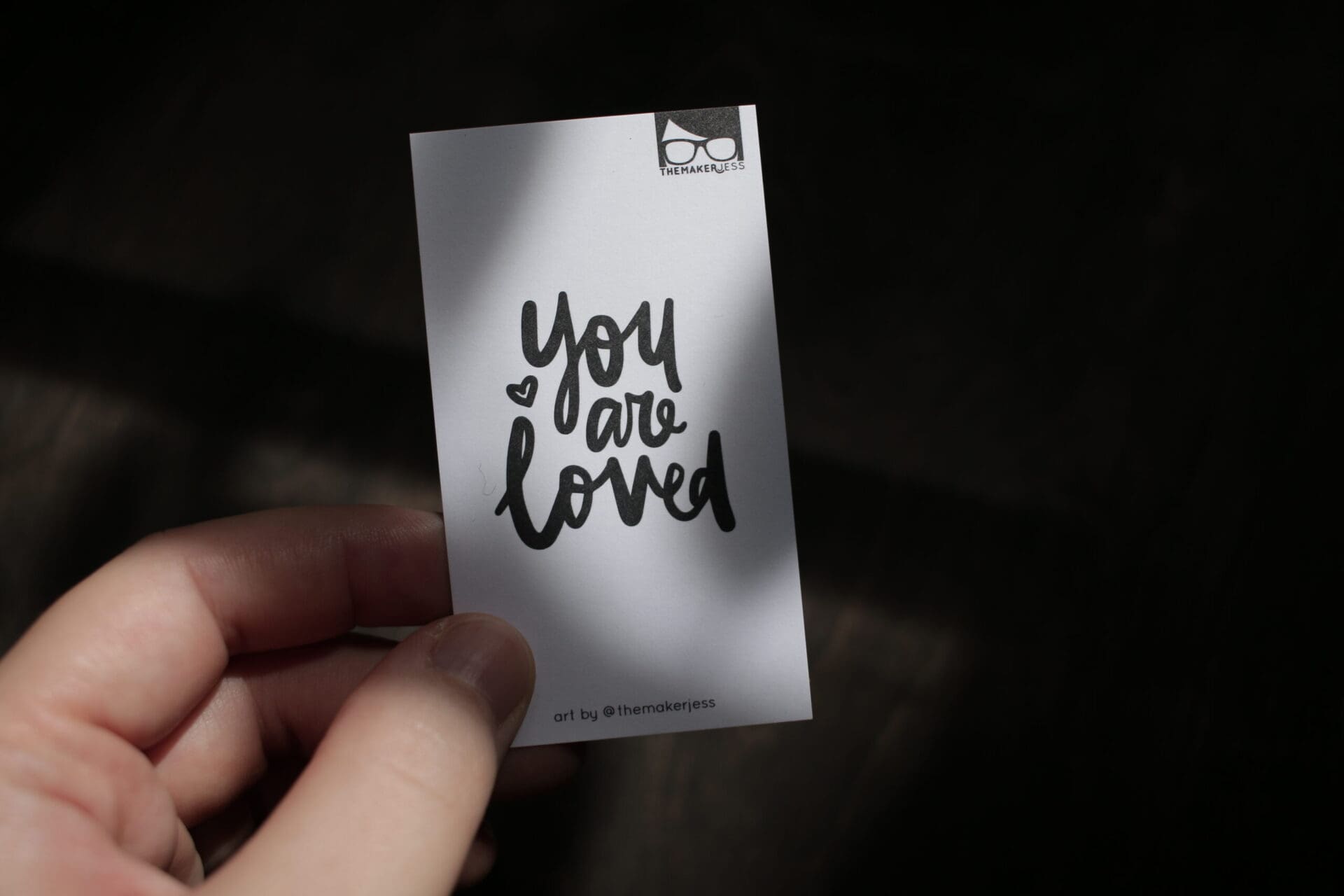 You Are Loved | Mini Bookmark