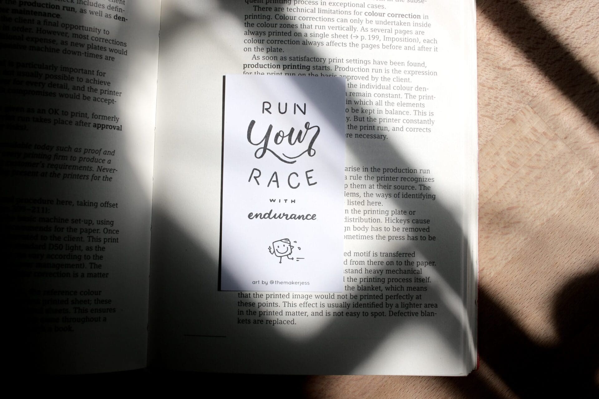 Run Your Race | Mini Bookmark - Image 6