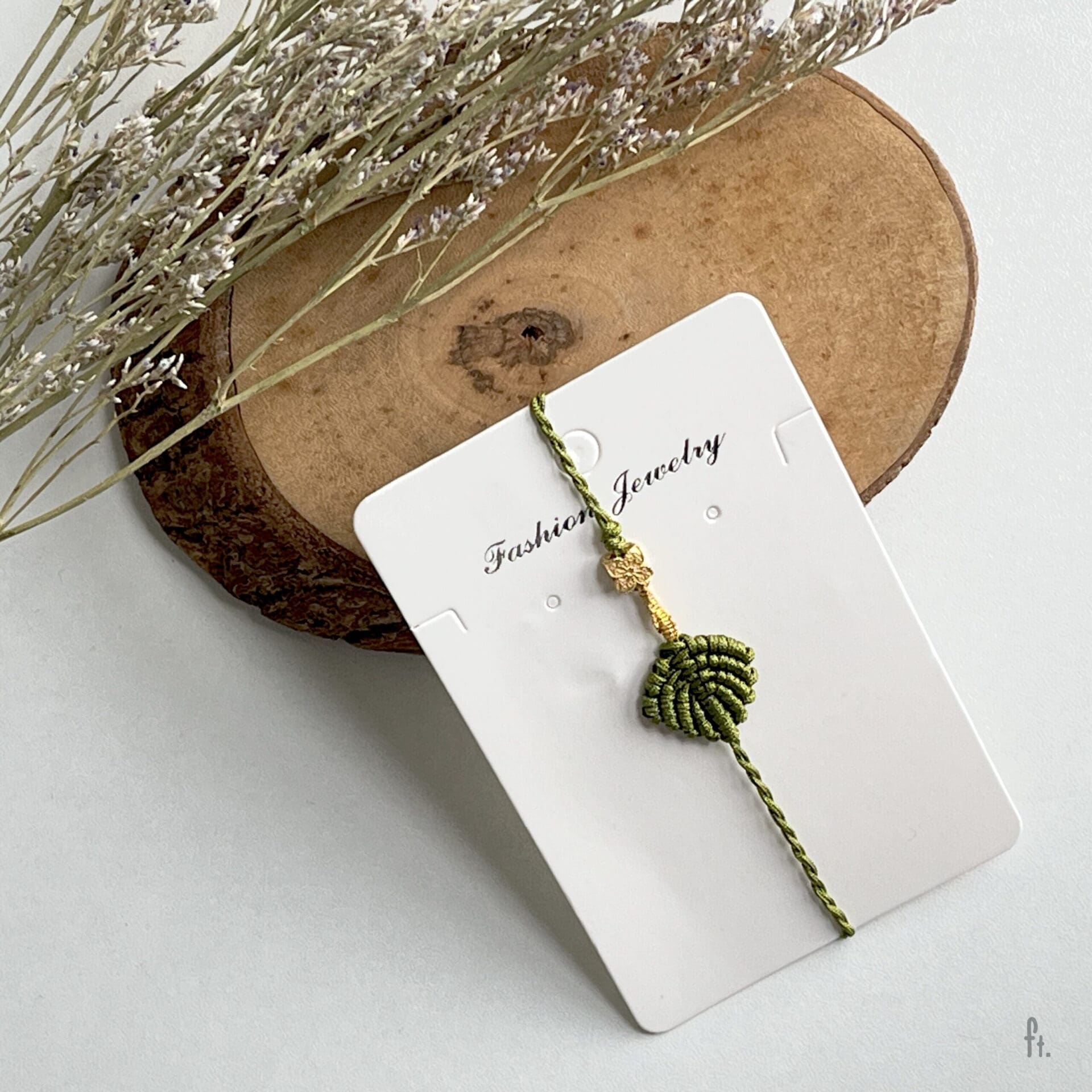 Handmade Leaf Bracelet - Image 3