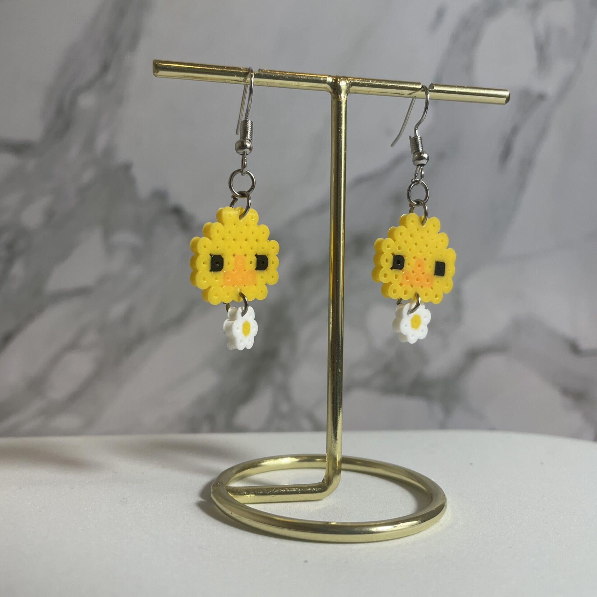 GML Duck with Flower Earrings