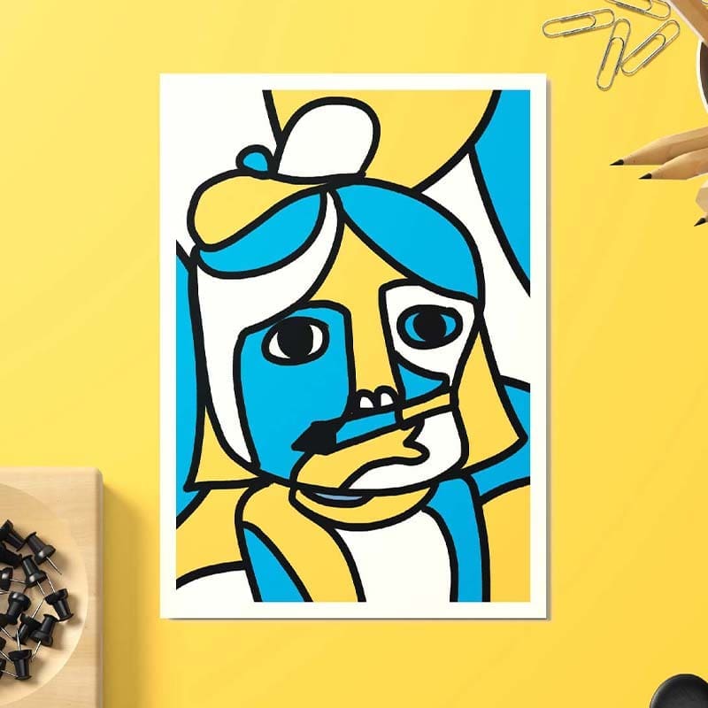 [Post Card A6] PeeYong Postcard Gift | Picasso
