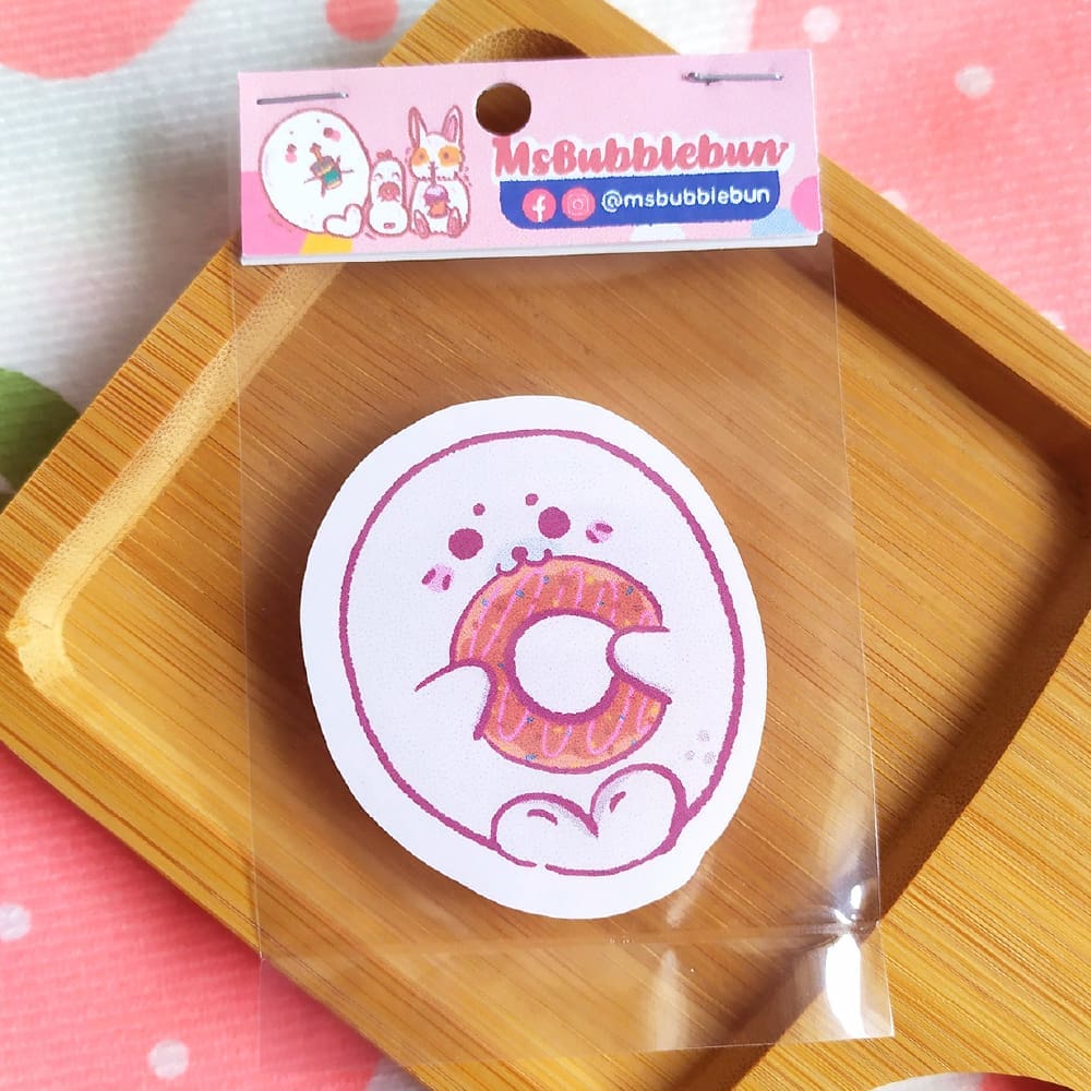 Harp Seal Glitter Stickers - Image 5