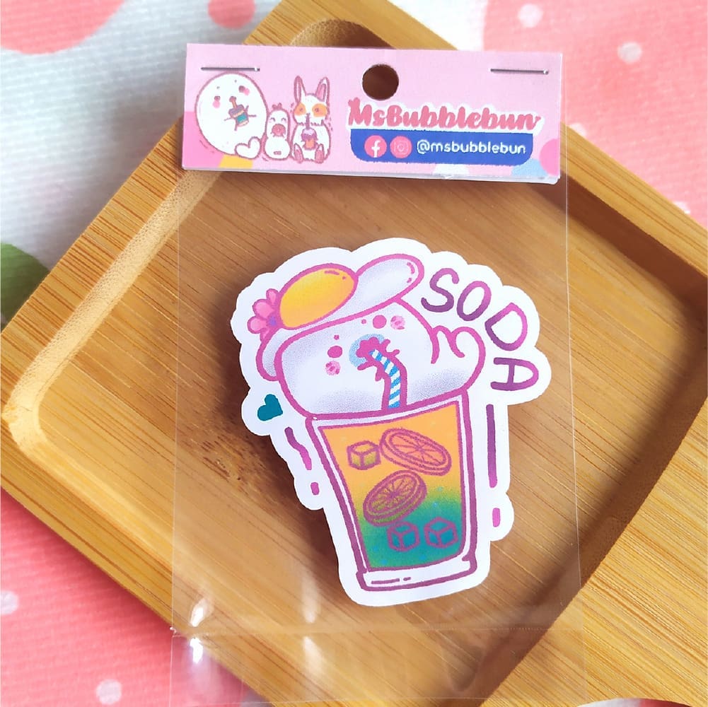 Harp Seal Glitter Stickers - Image 6