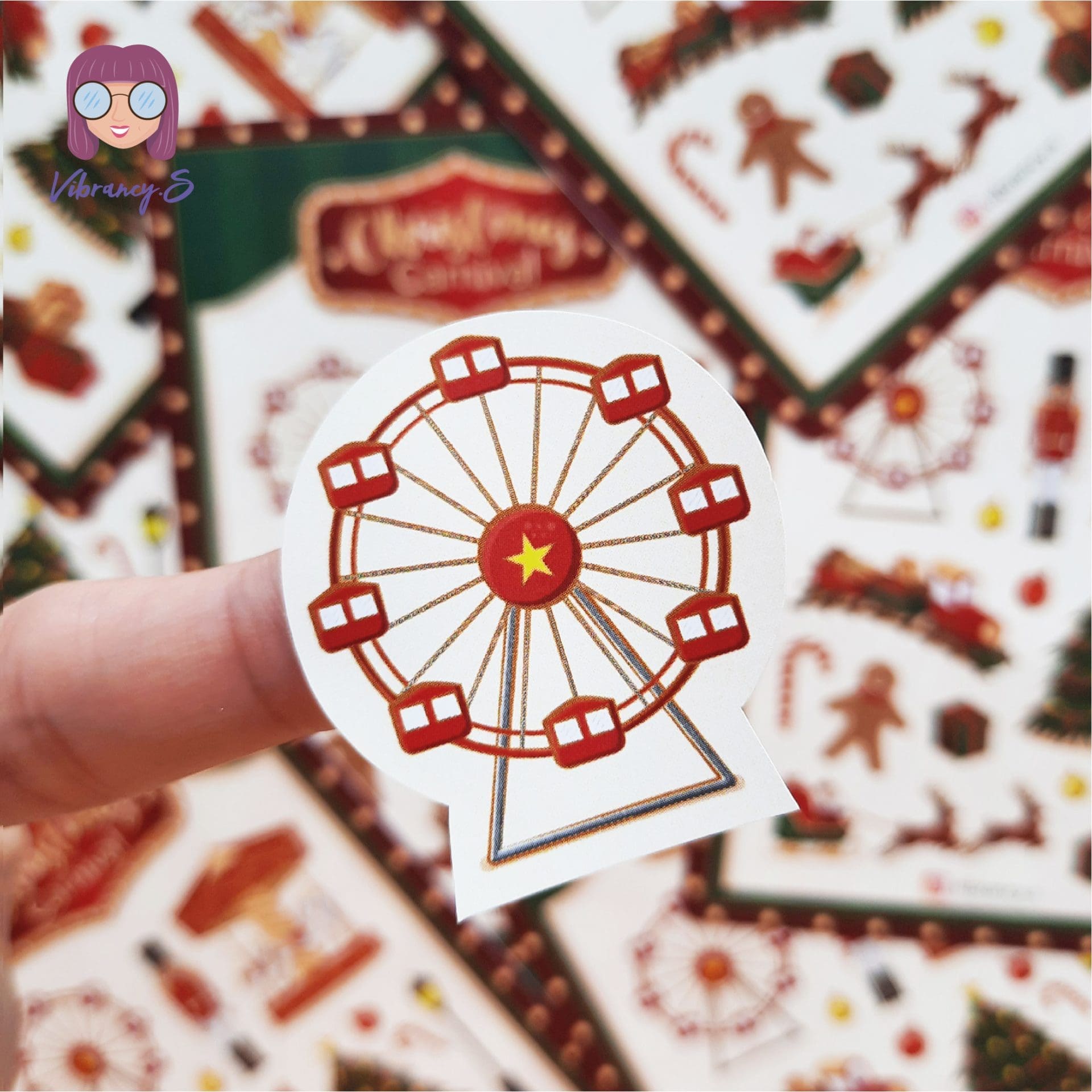 Christmas Carnival Sticker Sheet - Image 5